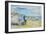 German Island feeling on Sylt with Strandkorb-Markus Bleichner-Framed Art Print