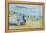 German Island feeling on Sylt with Strandkorb-Markus Bleichner-Framed Stretched Canvas