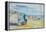 German Island feeling on Sylt with Strandkorb-Markus Bleichner-Framed Stretched Canvas