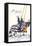 German Knights in Horseback in Procession-H. Burkmair-Framed Stretched Canvas