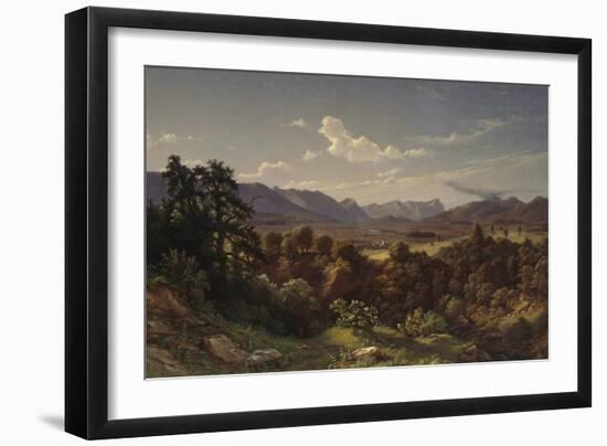 German landscape, 1850-Nikolai Astrup-Framed Giclee Print