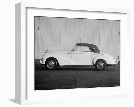 German Made Mercedes Benz Automobile-Ralph Crane-Framed Photographic Print