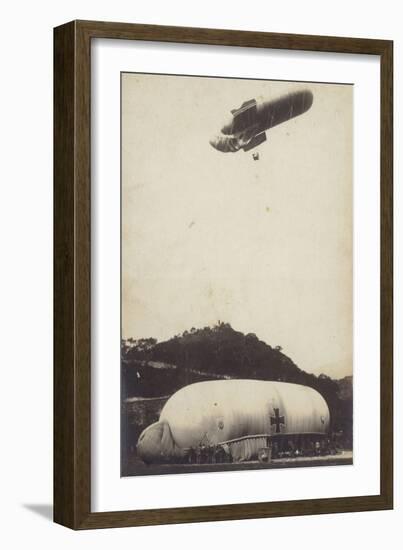 German Military Airships-null-Framed Photographic Print