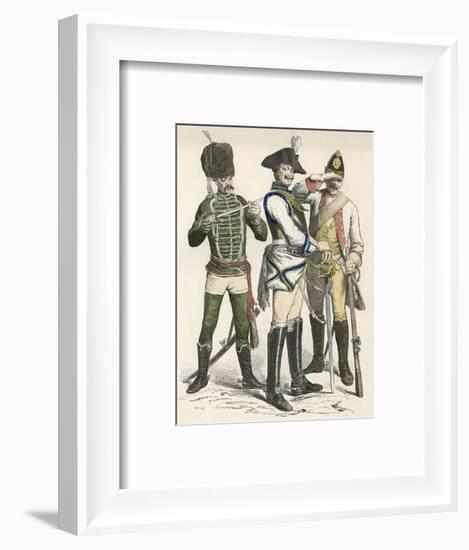 German Military C18-null-Framed Art Print