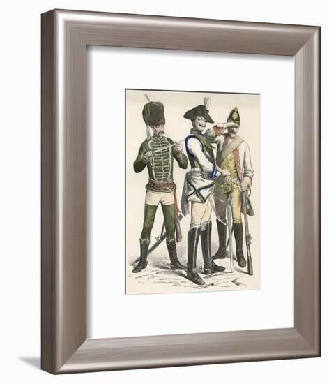 German Military C18-null-Framed Art Print