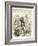 German Outpost Station in Champagne, September 1870-null-Framed Giclee Print