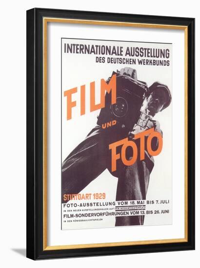 German Photography Exhibition Poster-null-Framed Art Print