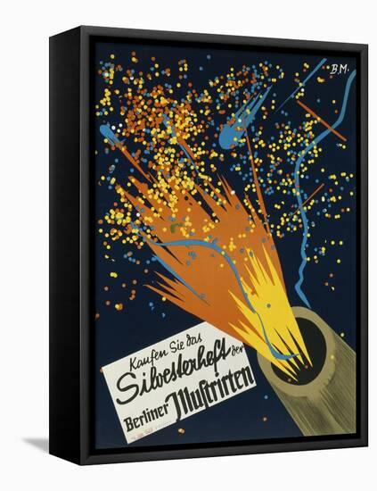 German Poster Advertising the New Year's Issue of the Periodical 'Berliner Illustrierte Zeitung'-null-Framed Premier Image Canvas