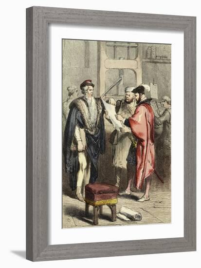 German Printing Press Inventors-Science, Industry and Business Library-Framed Photographic Print