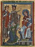 Adoration of the Magi from Psalter Ms 4, c.1240-German School-Giclee Print