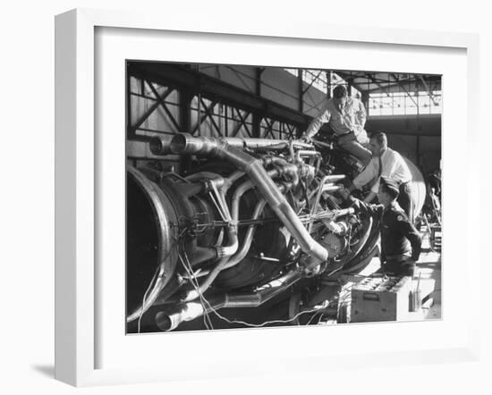 German Scientists Working in the Us-null-Framed Photographic Print