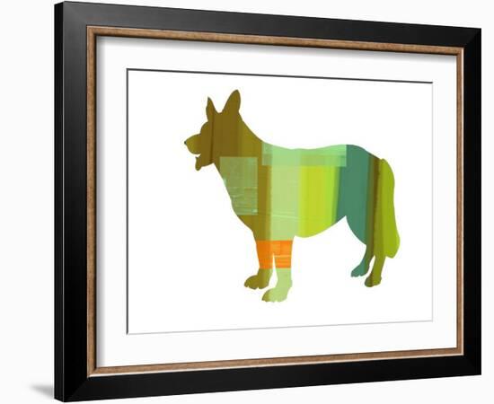 German Shepard 1-NaxArt-Framed Art Print