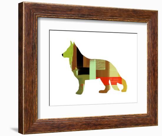 German Shepard 2-NaxArt-Framed Art Print