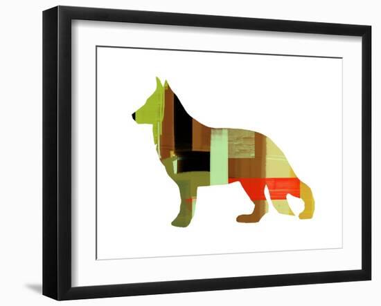 German Shepard 2-NaxArt-Framed Art Print