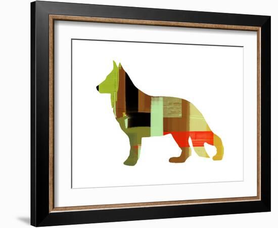 German Shepard 2-NaxArt-Framed Art Print