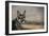 German Shepherd Dreaming of the Beach-Jai Johnson-Framed Giclee Print