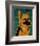 German Shepherd-John Golden-Framed Art Print