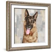 German Shepherd-Keri Rodgers-Framed Giclee Print