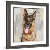 German Shepherd-Keri Rodgers-Framed Giclee Print