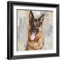 German Shepherd-Keri Rodgers-Framed Giclee Print