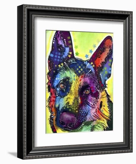 German Shepherd-Dean Russo-Framed Giclee Print