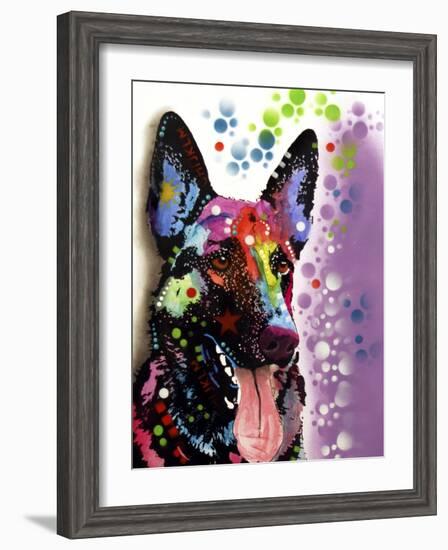 German Shepherd-Dean Russo-Framed Giclee Print