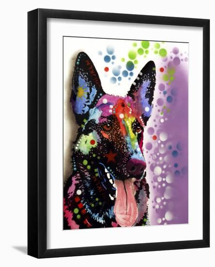 German Shepherd-Dean Russo-Framed Giclee Print