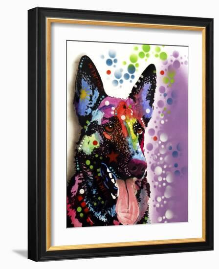 German Shepherd-Dean Russo-Framed Giclee Print