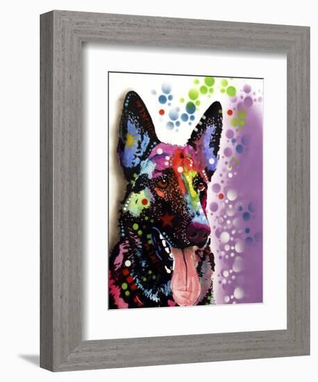 German Shepherd-Dean Russo-Framed Giclee Print