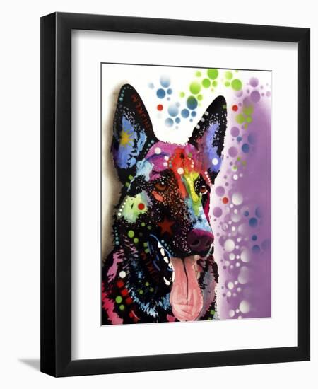 German Shepherd-Dean Russo-Framed Giclee Print