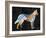 German Shepherd-Design Turnpike-Framed Giclee Print