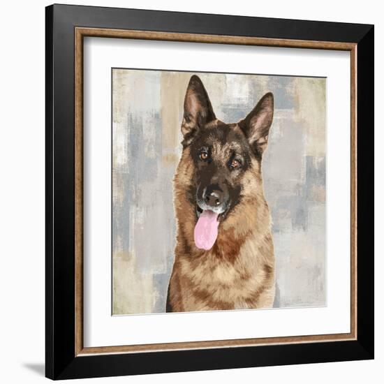 German Shepherd-Keri Rodgers-Framed Art Print