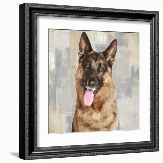 German Shepherd-Keri Rodgers-Framed Art Print