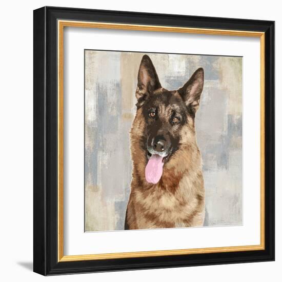 German Shepherd-Keri Rodgers-Framed Art Print