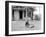 German Sheppard Mix Dog in the Front Yard, Ca. 1930.-Kirn Vintage Stock-Framed Photographic Print