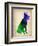 German Sheppard Watercolor-NaxArt-Framed Art Print