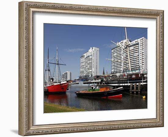 German Shipping Museum, Bremerhaven, Bremen, Germany, Europe-Hans Peter Merten-Framed Photographic Print