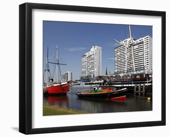 German Shipping Museum, Bremerhaven, Bremen, Germany, Europe-Hans Peter Merten-Framed Photographic Print