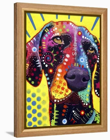 German Short Hair Pointer-Dean Russo-Framed Premier Image Canvas