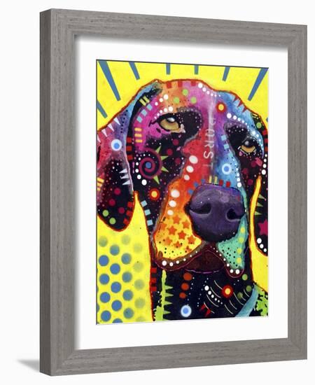 German Short Hair Pointer-Dean Russo-Framed Giclee Print