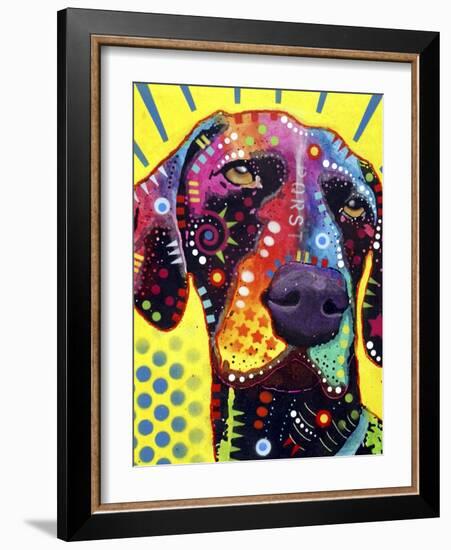 German Short Hair Pointer-Dean Russo-Framed Giclee Print