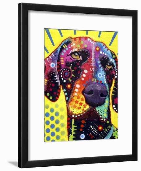 German Short Hair Pointer-Dean Russo-Framed Giclee Print