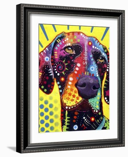 German Short Hair Pointer-Dean Russo-Framed Giclee Print