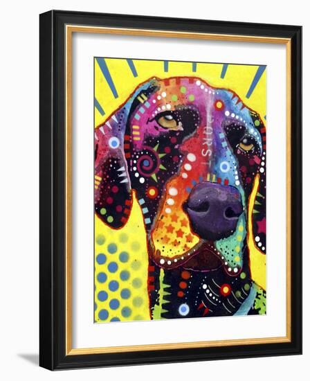 German Short Hair Pointer-Dean Russo-Framed Giclee Print