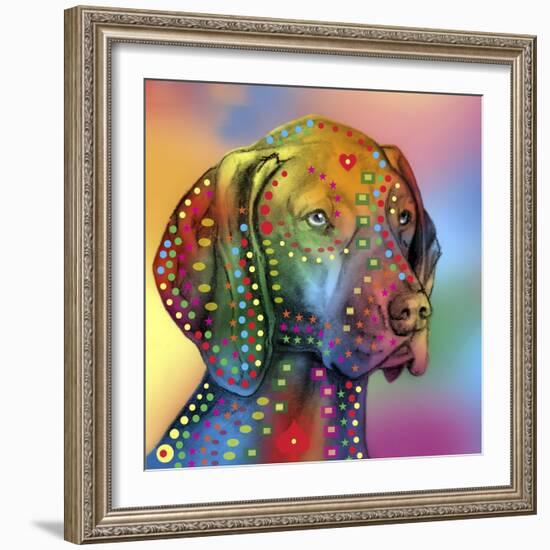 German Short hair Pointer-Mark Ashkenazi-Framed Giclee Print