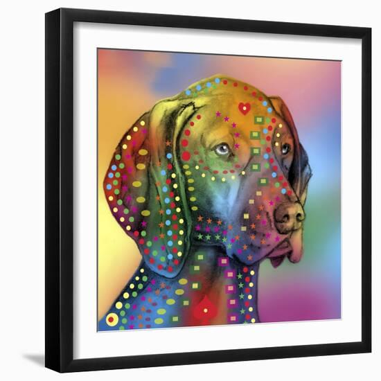 German Short hair Pointer-Mark Ashkenazi-Framed Giclee Print