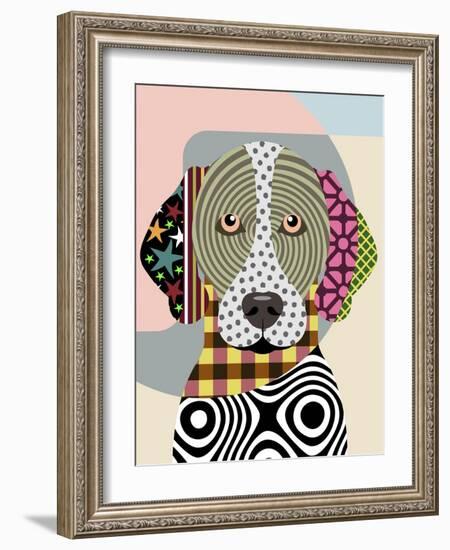 German Shorthaired Pointer-Lanre Adefioye-Framed Giclee Print