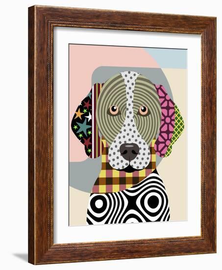 German Shorthaired Pointer-Lanre Adefioye-Framed Giclee Print