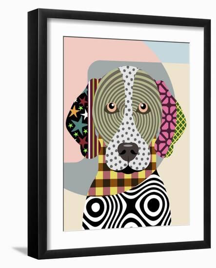 German Shorthaired Pointer-Lanre Adefioye-Framed Giclee Print