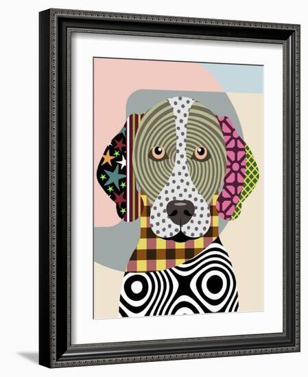 German Shorthaired Pointer-Lanre Adefioye-Framed Giclee Print